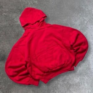 BRAND NEW Red Hoodie YEEZY GAP Sweatshirt Hooded Pullover Long Sleeve Casual Men